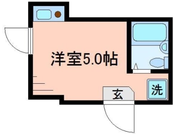 リブ堀切菖蒲園の物件間取画像